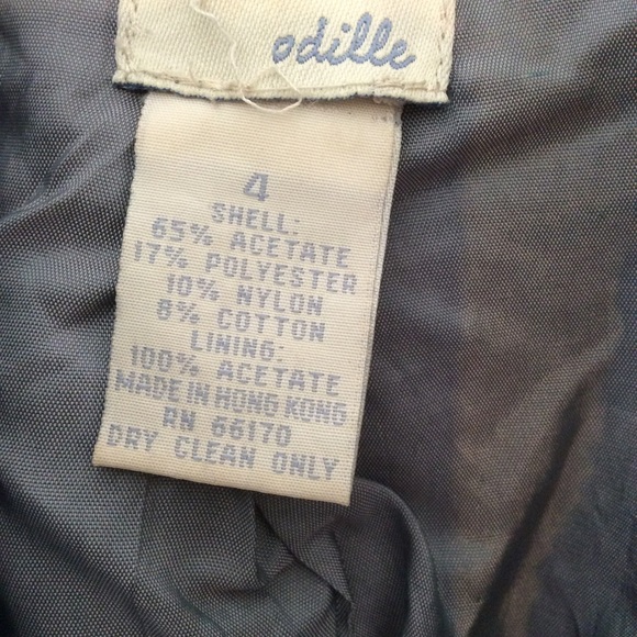 ODILLE BLACK COAT SIZE 4 - Picture 6 of 6